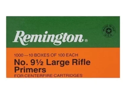 Remington Large Rifle Primers #9-1/2 Box of 1000 (10 Trays of 100)