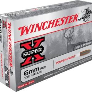 winchester super-x ammunition 6mm remington