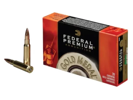 Federal Premium Gold Medal Ammunition 308 Winchester 168 Grain Sierra MatchKing Hollow Point Boat Tail 200 ROUNDS