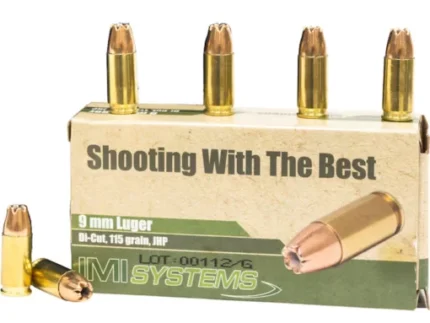 IMI Ammunition 9mm Luger 115 Grain